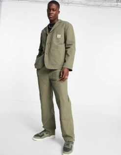 Carhartt WIP Montana Casual Suit Trousers In Khaki For Men Brown 9 Carhartt WIP Montana Casual Suit Trousers In Khaki For Men Brown -Carhartt WIP Sales 203139432 1 brown 1