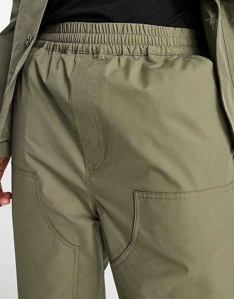 Carhartt WIP Montana Casual Suit Trousers In Khaki For Men Brown 3 Carhartt WIP Montana Casual Suit Trousers In Khaki For Men Brown - Image 3