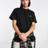 Carhartt WIP American Script Loose Fit T-shirt In Black For Men