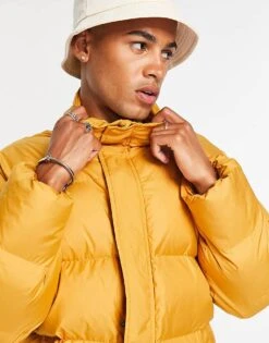 Carhartt WIP Doville Puffer Jacket In Yellow For Men 7 Carhartt WIP Doville Puffer Jacket In Yellow For Men -Carhartt WIP Sales 203400108 3