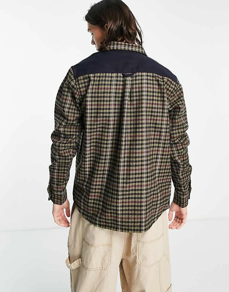 Carhartt WIP Asher Check Shirt In Green For Men 2 Carhartt WIP Asher Check Shirt In Green For Men - Image 2