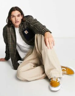 Carhartt WIP Asher Check Shirt In Green For Men 7 Carhartt WIP Asher Check Shirt In Green For Men -Carhartt WIP Sales 203400976 3