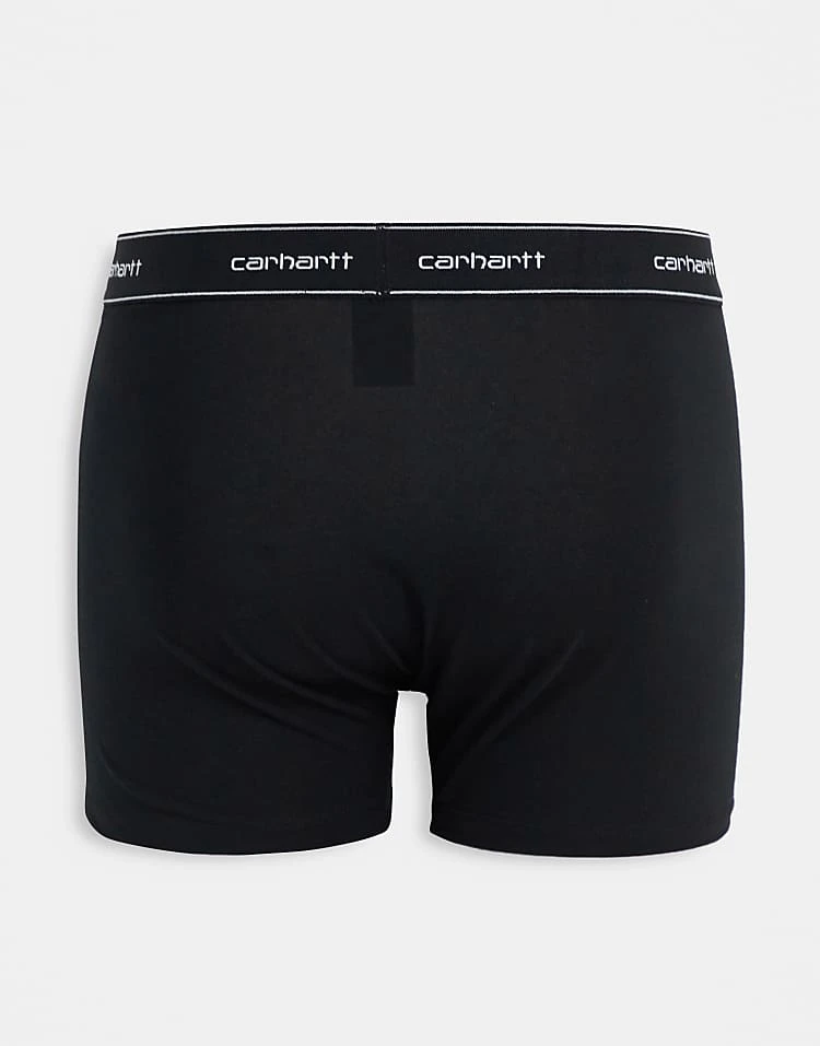 Carhartt WIP Cotton 2 Pack Boxers In Black For Men 2 Carhartt WIP Cotton 2 Pack Boxers In Black For Men - Image 2