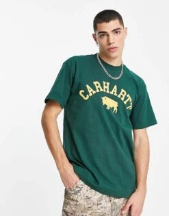 Carhartt WIP Locker T-shirt In Green For Men