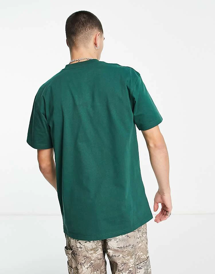 Carhartt WIP Locker T-shirt In Green For Men 2 Carhartt WIP Locker T-shirt In Green For Men - Image 2