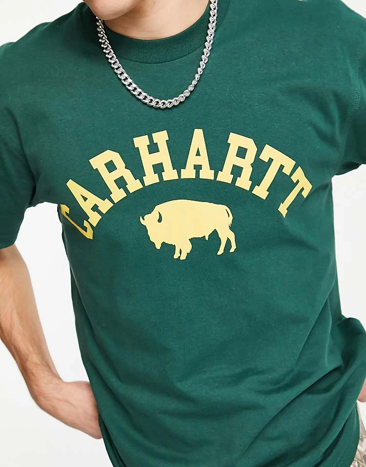 Carhartt WIP Locker T-shirt In Green For Men 3 Carhartt WIP Locker T-shirt In Green For Men - Image 3