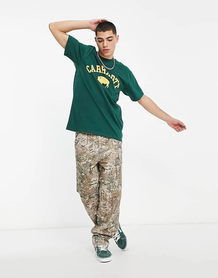 Carhartt WIP Locker T-shirt In Green For Men 4 Carhartt WIP Locker T-shirt In Green For Men - Image 4