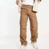Carhartt WIP Regular Cargo Pants In Brown For Men