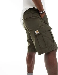 Carhartt WIP Aviation Slim Cargo Shorts In Khaki For Men 7 Carhartt WIP Aviation Slim Cargo Shorts In Khaki For Men -Carhartt WIP Sales 204360020 3