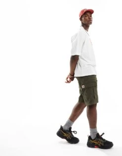 Carhartt WIP Aviation Slim Cargo Shorts In Khaki For Men 8 Carhartt WIP Aviation Slim Cargo Shorts In Khaki For Men -Carhartt WIP Sales 204360020 4