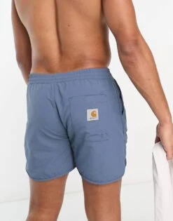 Carhartt WIP Rune Swim Shorts In Blue For Men -Carhartt WIP Sales 204360033 4