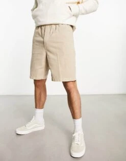 Carhartt WIP Flint Regular Carpenter Shorts In Beige For Men -Carhartt WIP Sales 204360067 4