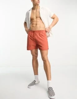 Carhartt WIP Rune Swim Shorts In Orange For Men 8 Carhartt WIP Rune Swim Shorts In Orange For Men -Carhartt WIP Sales 204360145 4