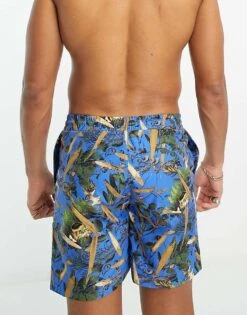 Carhartt WIP Slater Print Swim Shorts In Blue For Men 8 Carhartt WIP Slater Print Swim Shorts In Blue For Men -Carhartt WIP Sales 204360222 4