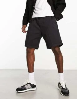 Carhartt WIP Lawton Relaxed Shorts In Black For Men -Carhartt WIP Sales 204360346 1 black 1