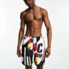 Carhartt WIP Island Marina Print Swim Shorts In Multi For Men Mutli