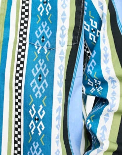 Carhartt WIP Coba Aztec Printed Long Sleeve Shirt In Blue For Men 7 Carhartt WIP Coba Aztec Printed Long Sleeve Shirt In Blue For Men -Carhartt WIP Sales 204360731 3