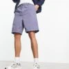 Carhartt WIP Flint Regular Carpenter Shorts In Blue For Men