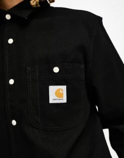 Carhartt WIP Clink Shirt In Black For Men -Carhartt WIP Sales 205162481 3