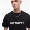 Carhartt WIP Script T-shirt In Black For Men