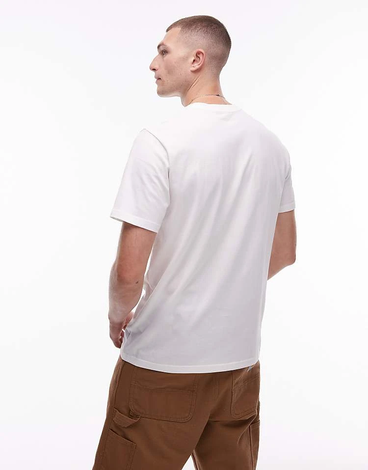 Carhartt WIP Script T-shirt In White For Men 2 Carhartt WIP Script T-shirt In White For Men - Image 2