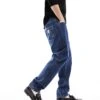 Carhartt WIP Newel Relaxed Tapered Wash Jeans In Blue For Men