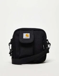 Carhartt WIP Unisex Essentials Flight Bag In Black For Unisex 9 Carhartt WIP Unisex Essentials Flight Bag In Black For Unisex -Carhartt WIP Sales 205524383 1 black 1