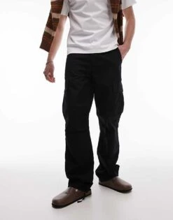 Carhartt WIP Regular Cargo Pants In Black For Men -Carhartt WIP Sales 205544120 3