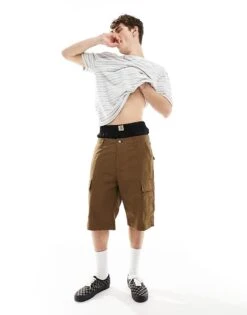 Carhartt WIP Regular Cargo Shorts In Brown For Men -Carhartt WIP Sales 205921206 4