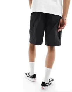 Carhartt WIP Evers Nylon Cargo Shorts In Black For Men 10 Carhartt WIP Evers Nylon Cargo Shorts In Black For Men -Carhartt WIP Sales 205921222 5