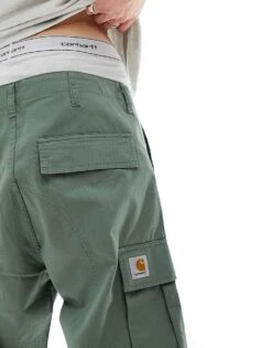 Carhartt WIP Regular Cargo Shorts In Green For Men -Carhartt WIP Sales 205921242 5