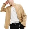 Carhartt WIP Madison Corduroy Shirt In Beige For Men