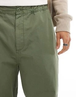 Carhartt WIP Judd Loose Fit Trousers In Green For Men -Carhartt WIP Sales 205921342 4