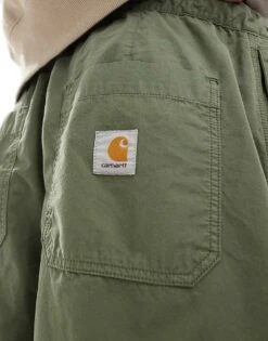 Carhartt WIP Judd Loose Fit Trousers In Green For Men -Carhartt WIP Sales 205921342 5