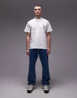 Carhartt WIP Nolan Relaxed Straight Jeans In Blue Wash For Men