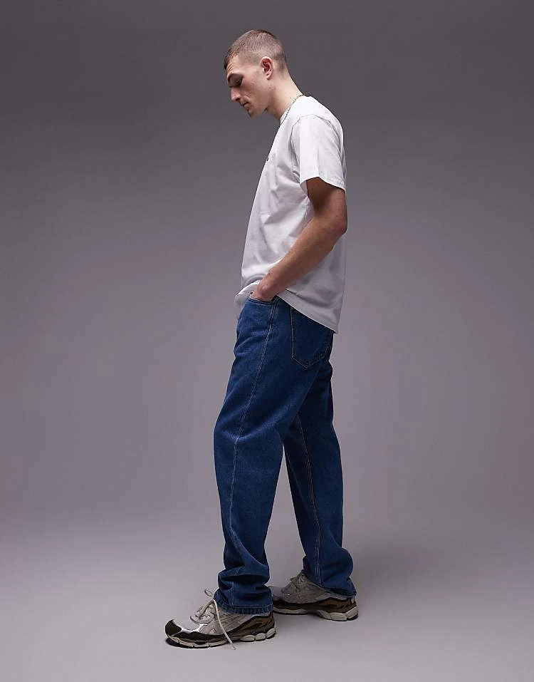 Carhartt WIP Nolan Relaxed Straight Jeans In Blue Wash For Men 2 Carhartt WIP Nolan Relaxed Straight Jeans In Blue Wash For Men - Image 2