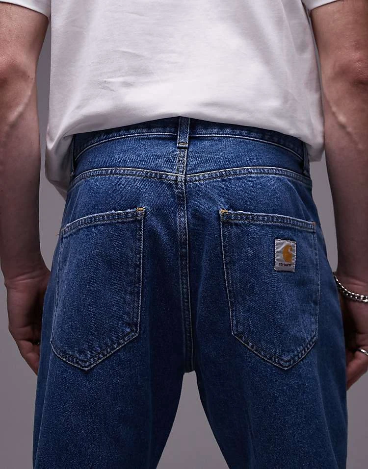 Carhartt WIP Nolan Relaxed Straight Jeans In Blue Wash For Men 5 Carhartt WIP Nolan Relaxed Straight Jeans In Blue Wash For Men - Image 5