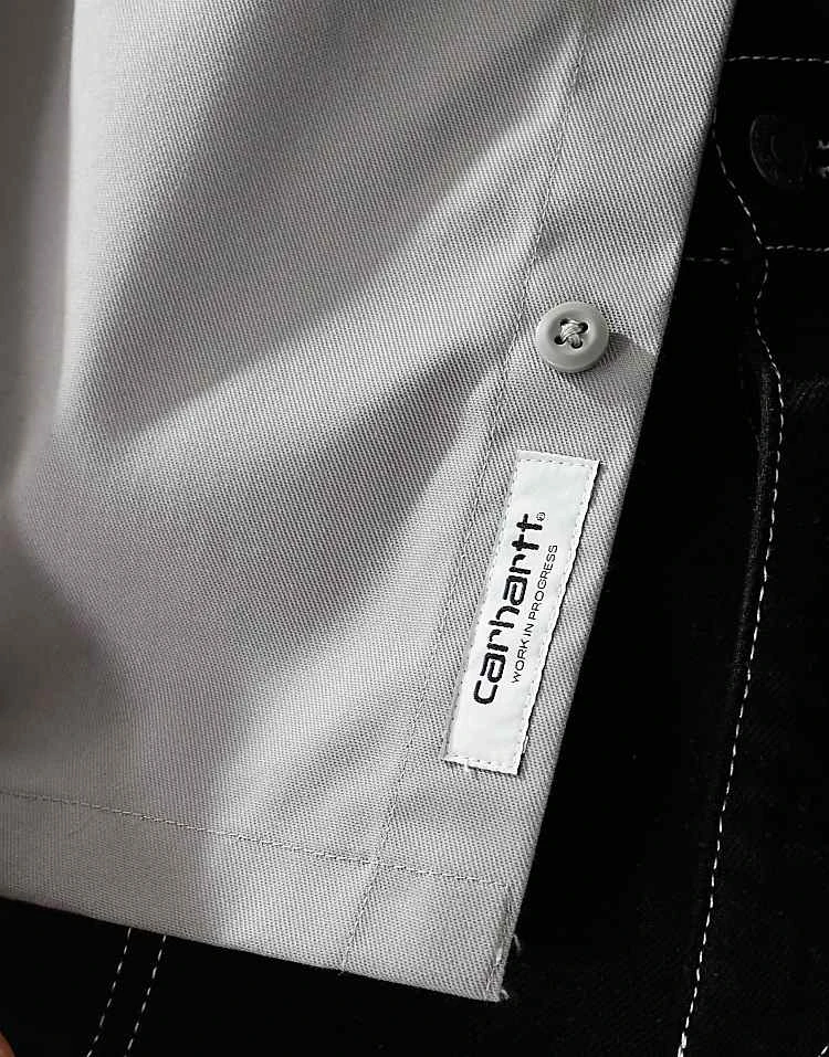 Carhartt WIP Master Shirt In Grey For Men 3 Carhartt WIP Master Shirt In Grey For Men - Image 3