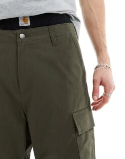 Carhartt WIP Regular Cargo Shorts In Khaki For Men -Carhartt WIP Sales 205921517 5