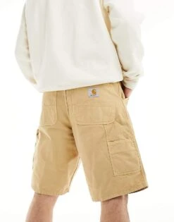 Carhartt WIP Single Knee Shorts In Brown For Men -Carhartt WIP Sales 205921601 3