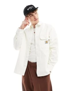 Carhartt WIP Reno Overshirt In White For Men