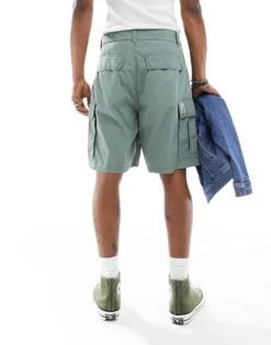 Carhartt WIP Cole Cargo Shorts In Green For Men 9 Carhartt WIP Cole Cargo Shorts In Green For Men -Carhartt WIP Sales 205921778 4