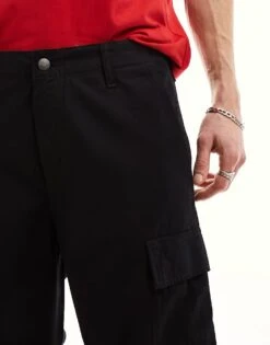 Carhartt WIP Regular Cargo Shorts In Black For Men -Carhartt WIP Sales 205921955 3