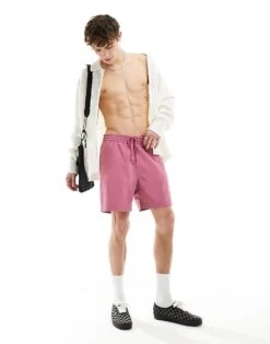 Carhartt WIP Chase Swim Shorts In Pink For Men -Carhartt WIP Sales 205921962 3