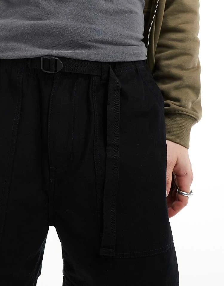 Carhartt WIP Hayworth Shorts In Black For Men 5 Carhartt WIP Hayworth Shorts In Black For Men - Image 5