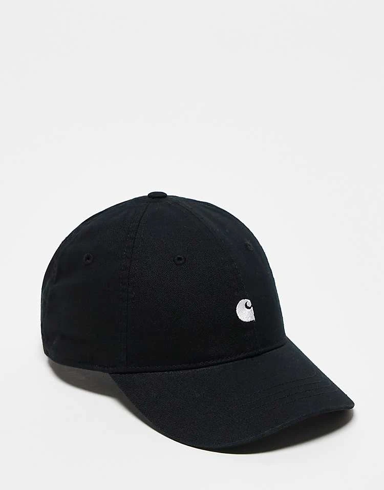 Carhartt WIP Unisex Madison Logo Cap In Black For Unisex 5 Carhartt WIP Unisex Madison Logo Cap In Black For Unisex - Image 5