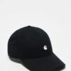 Carhartt WIP Unisex Madison Logo Cap In Black For Unisex