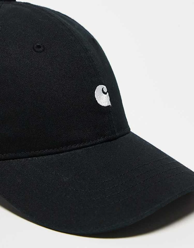 Carhartt WIP Unisex Madison Logo Cap In Black For Unisex 2 Carhartt WIP Unisex Madison Logo Cap In Black For Unisex - Image 2