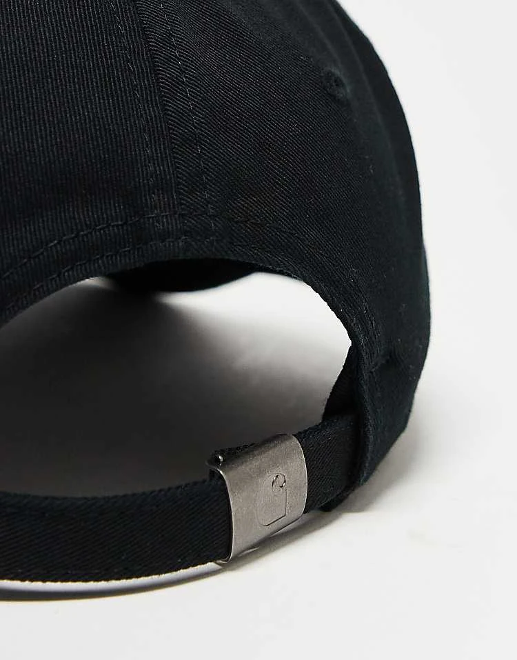 Carhartt WIP Unisex Madison Logo Cap In Black For Unisex 3 Carhartt WIP Unisex Madison Logo Cap In Black For Unisex - Image 3