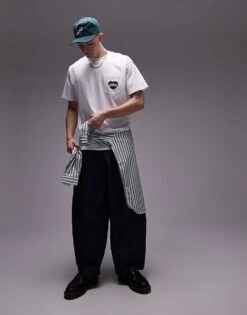 Carhartt WIP Amour Pocket Heart T-shirt In White For Men 7 Carhartt WIP Amour Pocket Heart T-shirt In White For Men -Carhartt WIP Sales 206423080 3